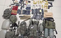 ضبط كمية كبيرة من الاسلحة في القدس واعتقال مشتبه 