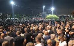 طمرة - صور وفيديو: عشرات ألاف المشييعين في جنازة الشاب ياسر محمد أبو الهيجا