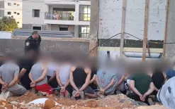 الشرطة : اعتقال 732 عاملا فلسطينيا وإغلاق 94 مصلحة 