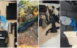 أسلحة مسروقة من الجيش  في المثلث: صاروخ “ماتادور” ، M-16، مسدسات، قنبلة وذخيرة 