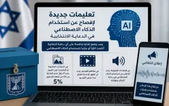 تعليمات جديدة تُلزم بالإفصاح عن استخدام الذكاء الاصطناعي في الدعاية الانتخابية...