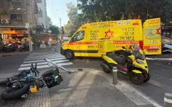 إصابة شاب بجروح متوسطة وآخر طفيفة في حادث سير بدير حنا