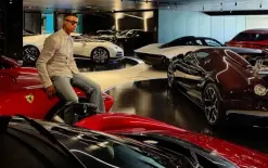 رقم لا يصدق.. كم يبلغ سعر أسطول سيارات كريستيانو رونالدو؟