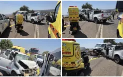 شخصان عالقان في حادث سير قرب راموت نفتالي، أحدهما في حالة خطيرة
