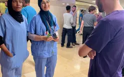 بالورود في وجه التحريض: ناشطو نقف معًا في نشاط تضامني بمستشفى رمبام دعمًا للطواقم...