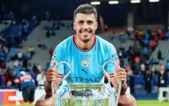 برشلونة يتوصل لاتفاق لضم رودري من مانشستر سيتي 