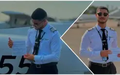  بعمر 21 عامًا.. ساري أبو يونس يصبح أصغر طيار تجاري عربي في البلاد 