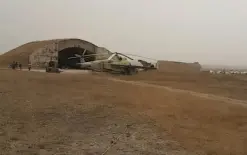 غارات يرجح أنها إسرائيلية استهدفت مطار أبو الظهور بريف إدلب