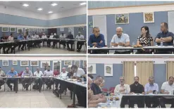 الأن في طمرة -  اجتماع مشترك  لمناقشة اوامر الاخلاء 