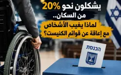يشكلون نحو 20% من السكان.. لماذا يغيب الأشخاص مع إعاقة عن قوائم الكنيست تابعوا التفاصل ..،