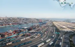 إسرائيل تخطط لتحويل ميناء حيفا إلى بوابة تجارية عالمية عبر ممر 