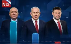 استطلاع القناة 12: سموتريتش ينهار وآيزنكوت يتفوق على نتنياهو