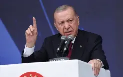 أردوغان: هدفنا نشر السلام في سوريا وفلسطين