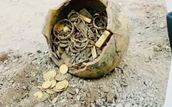 🔍 ما حقيقة العثور على جرة مليئة بالذهب في وادي تسين جنوب بئر السبع؟