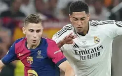 فيرمين لوبيز ضد بيلينغهام.. أحدث صدام بين ريال مدريد وبرشلونة 