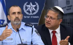 مفتش الشرطة الإسرائيلية في رسالة حادة لبن غفير: 