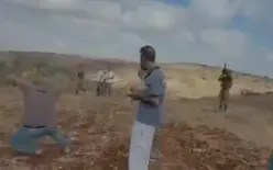 شاهدوا الفيديو - جندي يطلق النار على ساقي فلسطيني قرب جنين.. والجيش يعقب: 