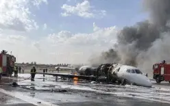 ليبيا: إغلاق مطار مصراتة الدولي عقب تحطم واحتراق طائرة تركية خاصة أثناء الهبوط ونجاة...