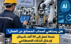 هل يستغني أصحاب المصانع عن العمال؟ منحة تصل إلى 50 ألف شيكل لإدخال الذكاء...