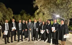 تنصيب تسعة قضاة ومسجلين قضائيين من المجتمع العربي  , المحامي محمد نعامنة: نبارك...