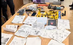 شاهدوا - مطاردة وإطلاق نار في حيفا تنتهي بإعتقال عصابة اقتحمت سيارات في المطار