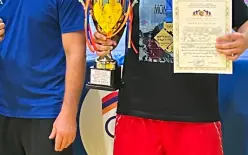 🥇 🇦🇲 إنجاز جديد للبطل جولان ربيع عرابي