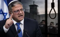 بعد عملية بنيامين.. بن غفير يدعو إلى تفعيل عقوبة الإعدام بحق الأسرى الفلسطينيين