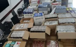 إحباط تهريب شحنة تبغ وسجائر بقيمة 600 ألف شيكل في حريش