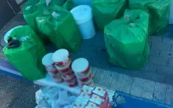 مداهمة محل في باقة الغربية: ضبط 160 كغم من التبغ ونحو 172 عبوة سجائر يُشتبه بأنها مقلدة