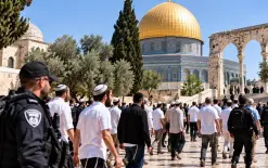 الأوقاف الإسلامية: نحو 1500 مستوطن اقتحموا المسجد الأقصى اليوم