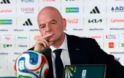 إنفانتينو يخسر دعم الاتحاد السويسري لرئاسة الفيفا