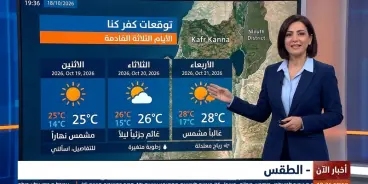 حالة الطقس للأيام الثلاثة القادمة