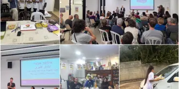 نشاطاتنا الليلة مستمرة، وباقي أسبوع للانتخابات وإحنا بأوج النشاط!