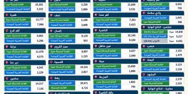 هذه هي نتائج انتخابات الكنيست في 34 بلدة عربية