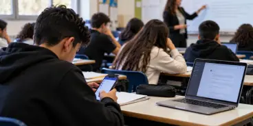 الهواتف والذكاء الاصطناعي داخل المدارس…أرقام مفاجئة تكشف كيف يقضي الطلاب يومهم...