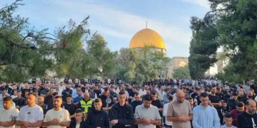 دائرة الأوقاف الإسلامية في القدس: 140 ألف مصلٍّ أدّوا صلاة عيد الأضحى المبارك في المسجد...