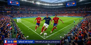 حتى الذكاء الصناعي يعجز عن توقع نتيجة مباراة فرنسا وإسبانيا