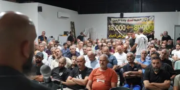 مخطط المصادرة يطرق الأبواب».. اجتماع حاشد لمزارعي الطيبة ودعوات للتكتل وحماية السهل