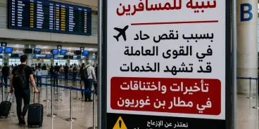 أزمة عمال في مطار بن غوريون.. نقص يصل إلى 500 موظف وتحذيرات من تكرار الفوضى…تابعوا...