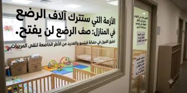 للأمهات: آلافُ الرُّضَّعِ سَيَبْقَوْنَ فِي المَنَازِلِ غَدًا.