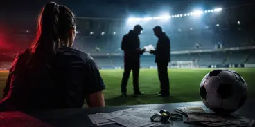 مقابل المال.. اعتقال لاعبين اثنين ولاعبة سابقة بشبهة التلاعب بنتائج مباريات كرة القدم...