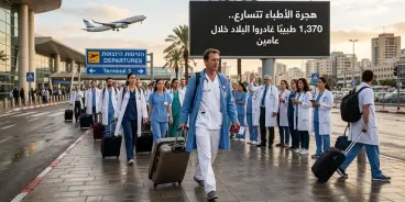 هجرة الأطباء تتسارع.. 1,370 طبيبًا غادروا البلاد خلال عامين