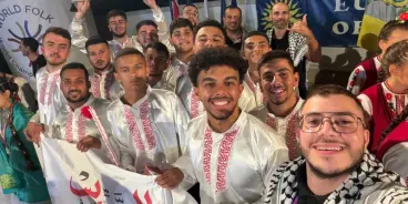 من باقة الغربية إلى منصة التتويج العالمية.. «السريس» ثالثة العالم في الدبكة الشعبية