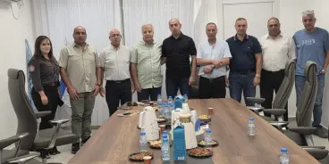 جلسة عمل بين سلطة الاطفاء والانقاذ ومجلس طوبا 