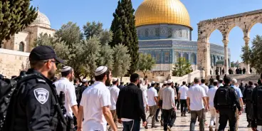 الأوقاف الإسلامية: نحو 1500 مستوطن اقتحموا المسجد الأقصى اليوم