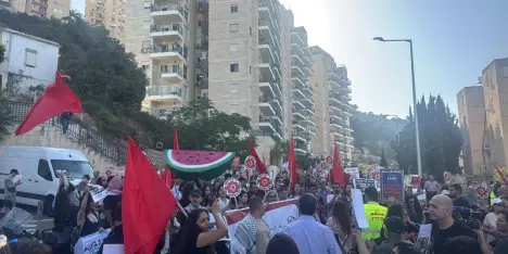 59 عامًا من الاحتلال - تظاهرة عربيّة يهوديّة في حيفا!