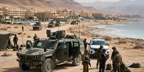 غدًا: تمرين عسكري في منطقة فنادق البحر الميت
