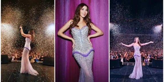 نانسي عجرم تختتم جولتها بحفل ضخم في سيدني
