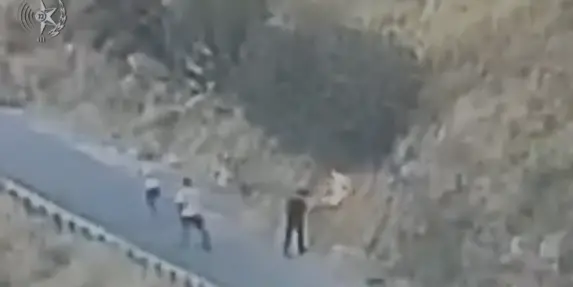 فيديو - إعتقال 3 شبان عرب من القدس بشبخة إضرام النار في حرش قرب قاعدة عسكرية بالقدس