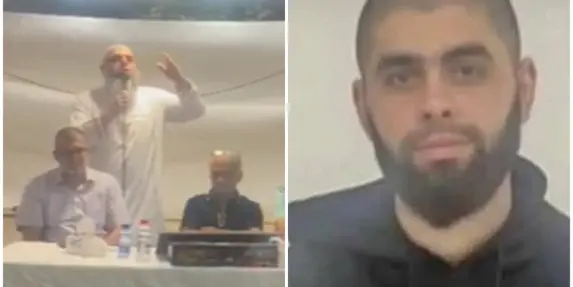 الشيخ نعيم أبو لسان في ختام عزاء ابن شقيقه مصطفى: 